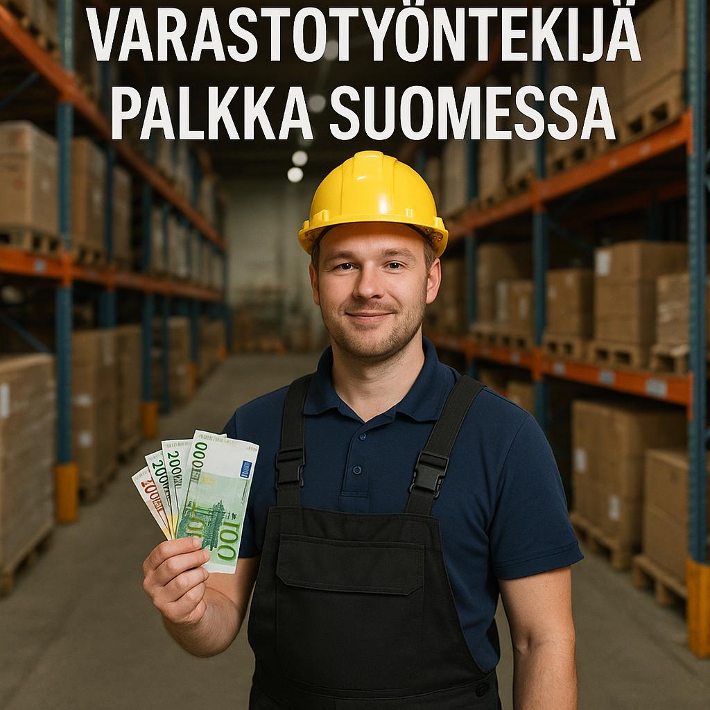 Varastotyöntekijä Palkka Suomessa