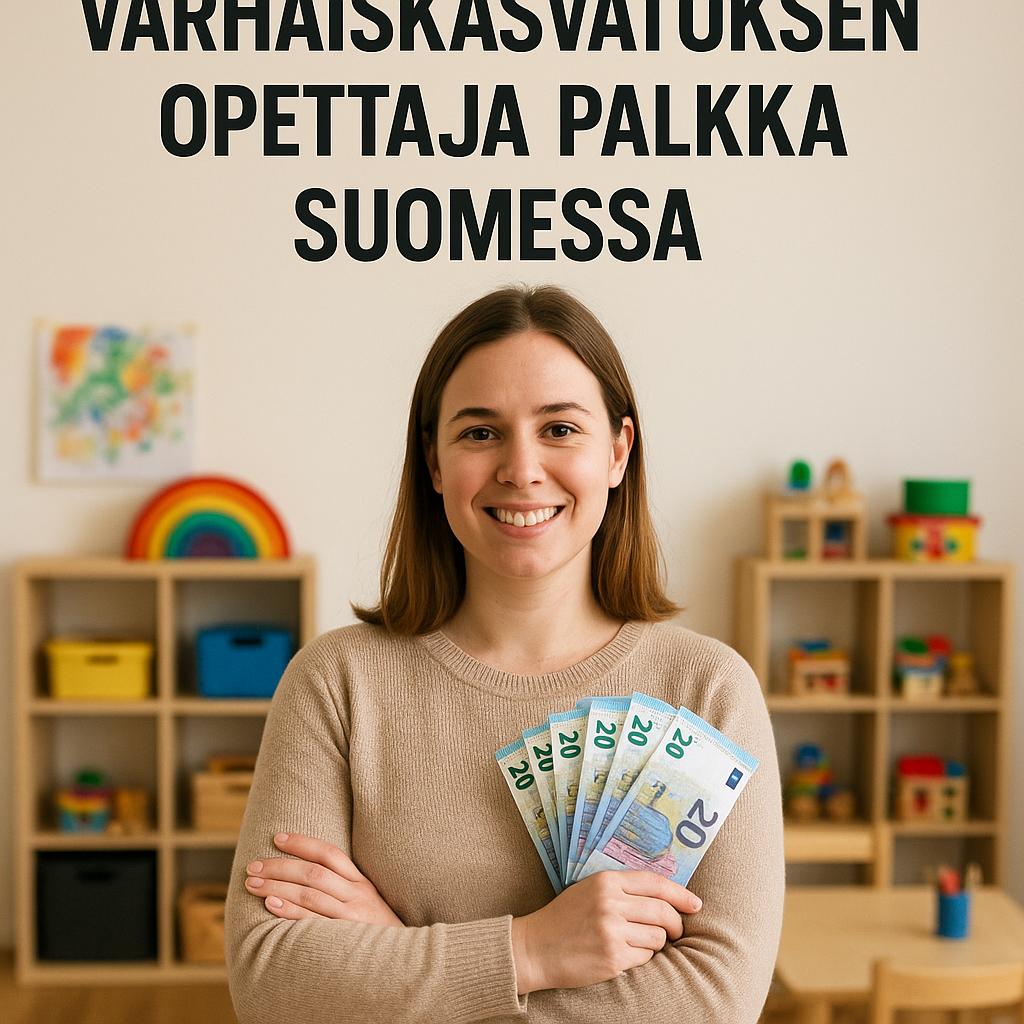 Varhaiskasvatuksen Opettaja Palkka Suomessa